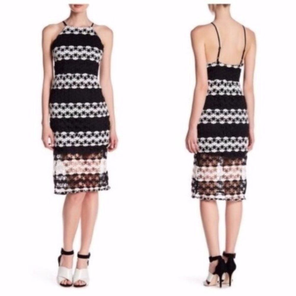 Romeo + Juliet Couture Lace Midi Dress